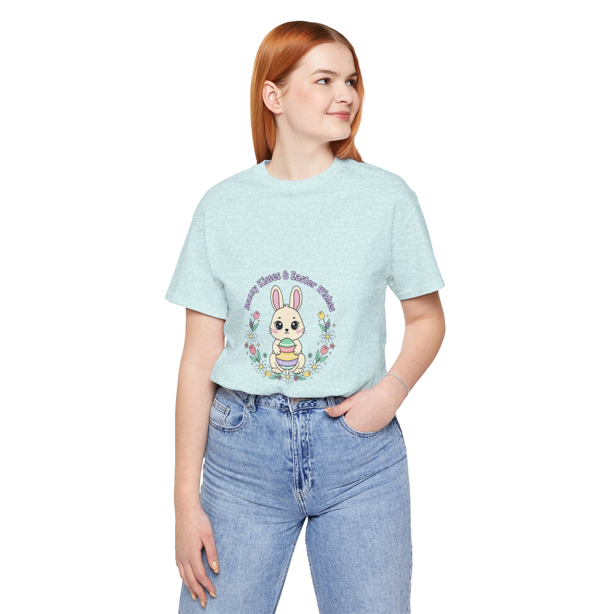Easter Bunny Aesthetic T-Shirt | pastel spring, vintage Easter cottagecore