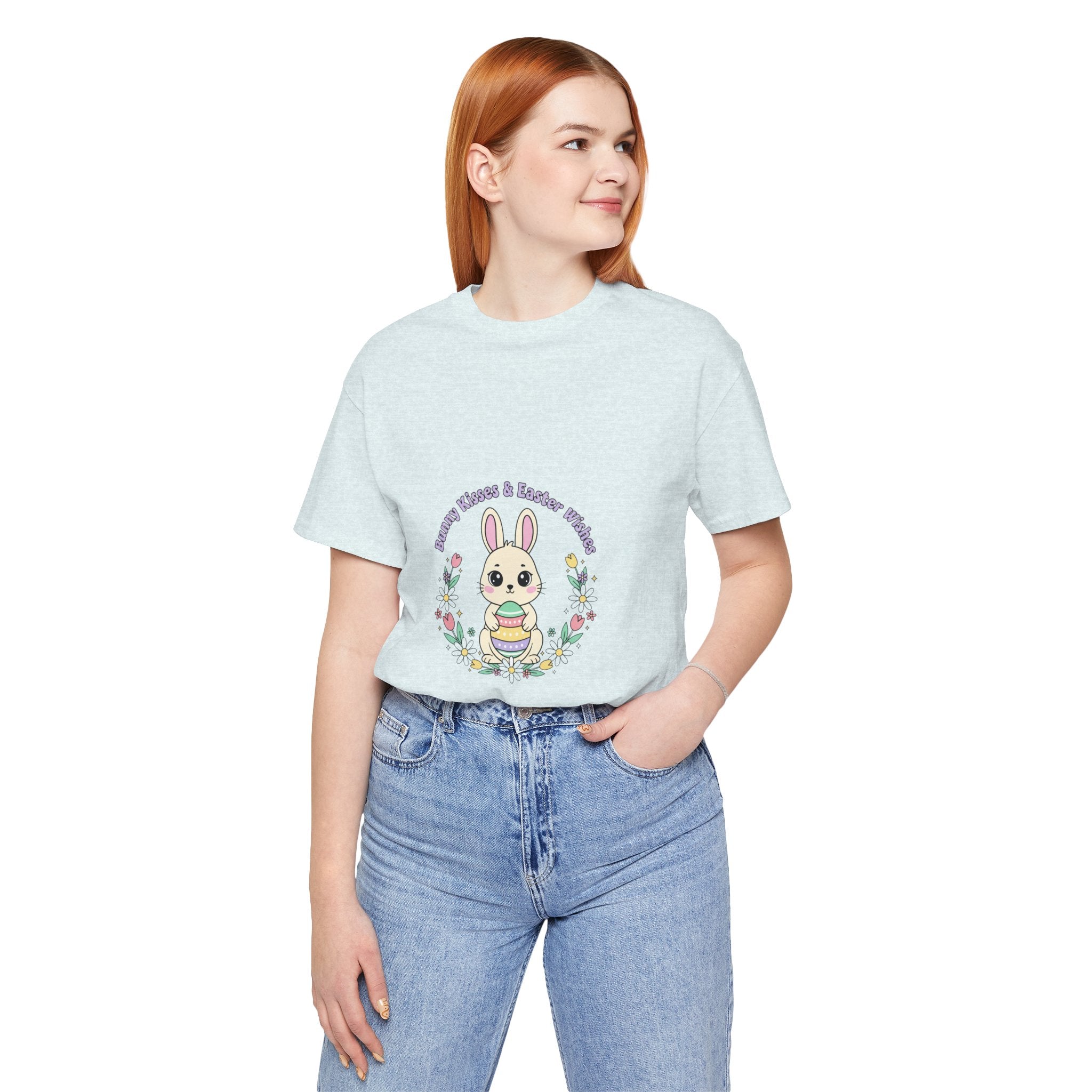 Easter Bunny Aesthetic T-Shirt | pastel spring, vintage Easter cottagecore