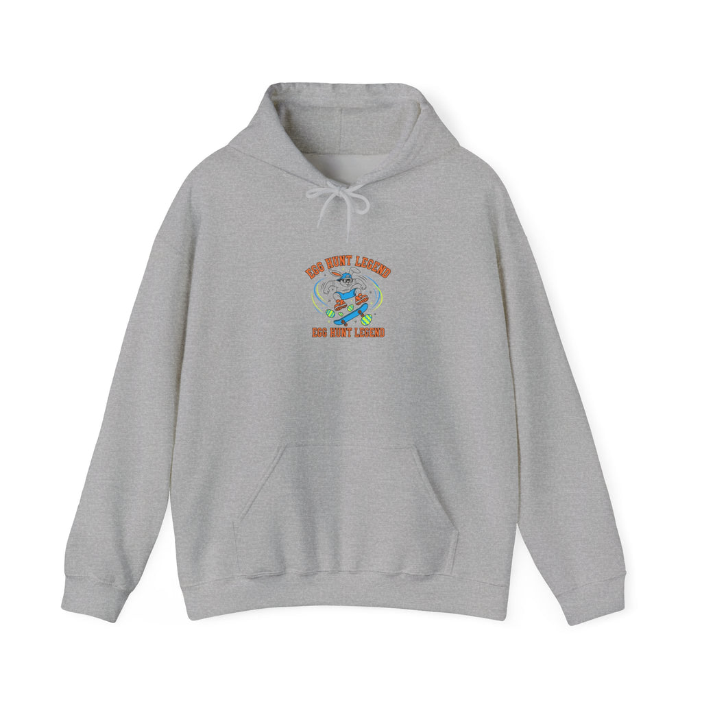 Egg Hunter Hoodie | boys Easter graphic, dinosaur egg camo