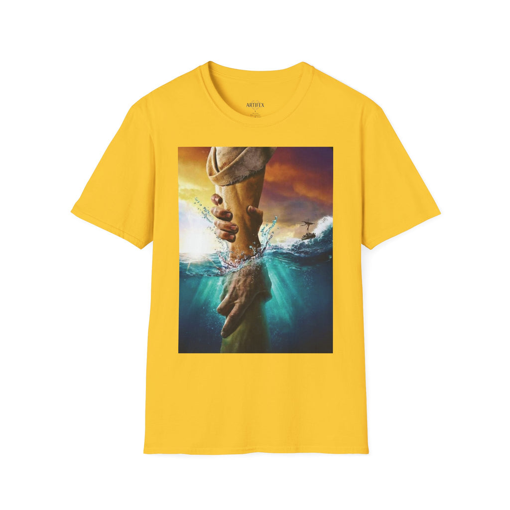 Rescue & Hope T-Shirt — Helping Hand Graphic Tee