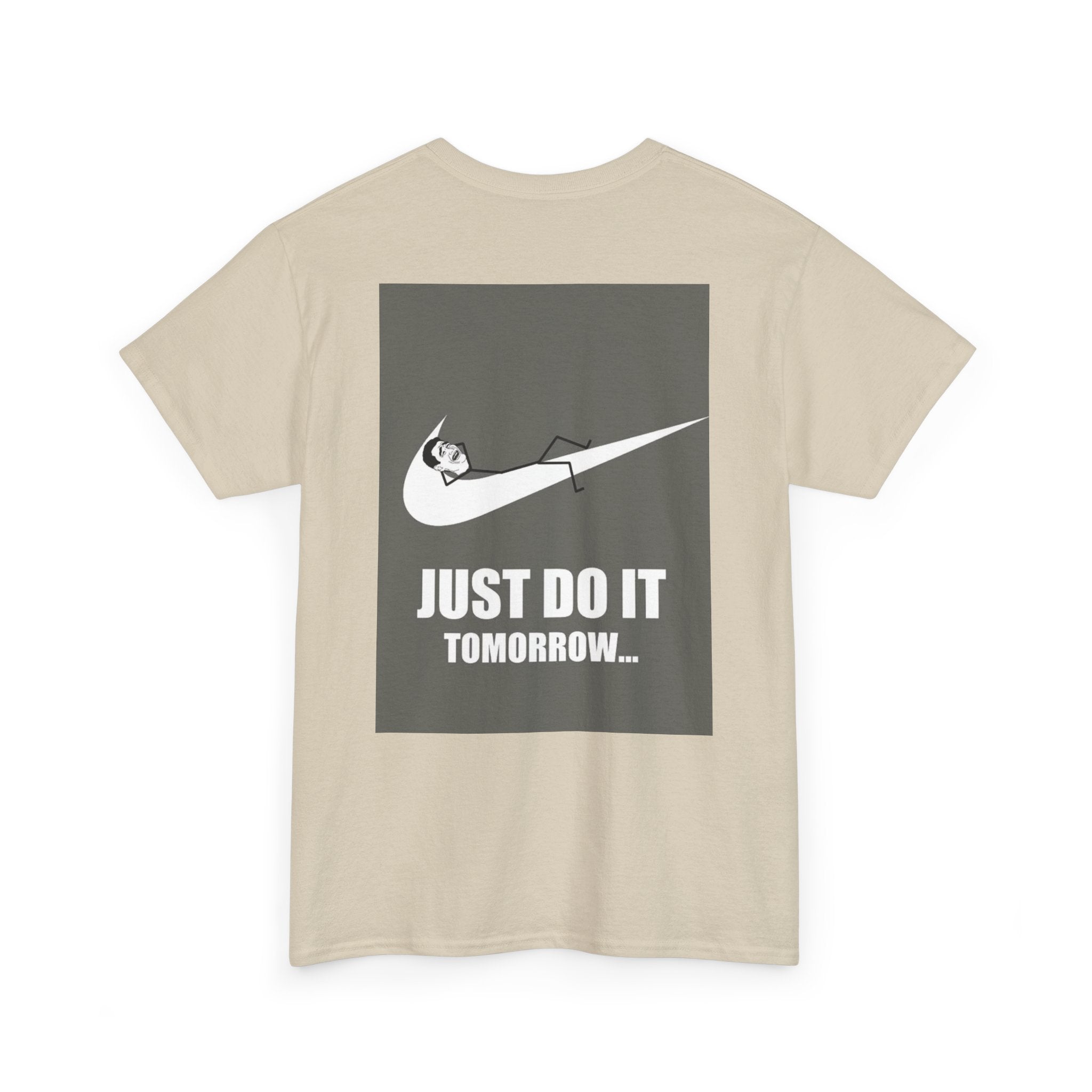 Just Do It Tomorrow Tee — 'Deal With It' Pixel Sunglasses Graphic T‑Shirt