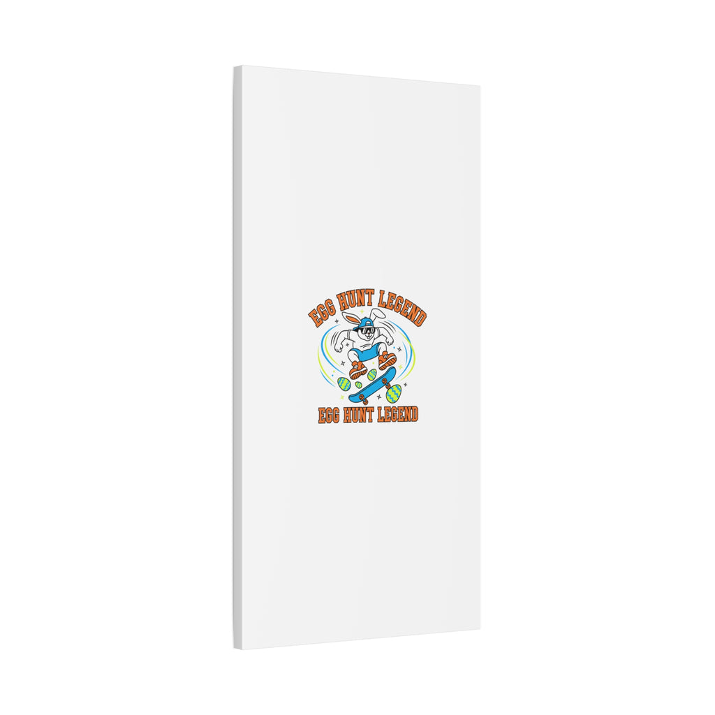 Egg Hunt Legend Canvas | Bold Boys Easter, Egg Hunter Skateboard Dino Egg