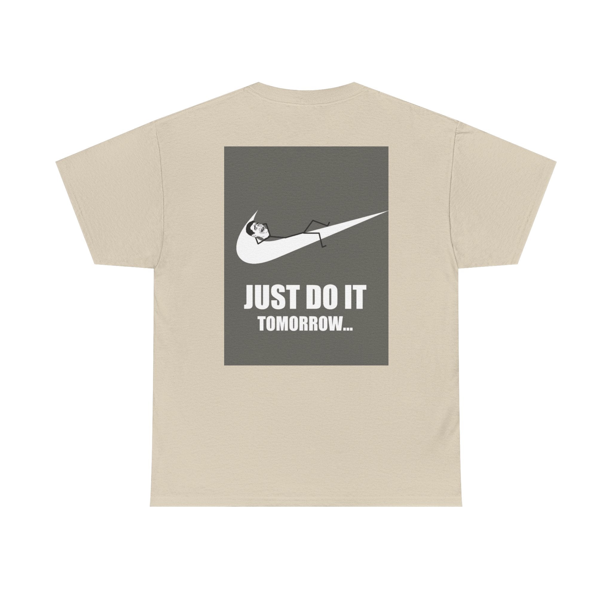 Just Do It Tomorrow Tee — 'Deal With It' Pixel Sunglasses Graphic T‑Shirt