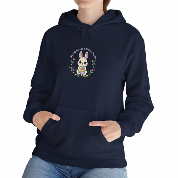 Easter Bunny Aesthetic Hoodie | pastel spring, vintage Easter